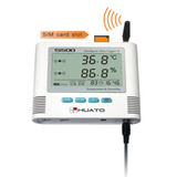 高精度大屏幕智能短信报警温湿度计记录仪S580-TH-GSM