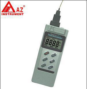 台湾衡欣 AZ8811 手持式K型温度计 数字温度计 接触式温度表