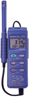 台湾群特温湿度记录器(RS232双通道)CENTER-314